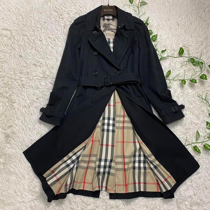 未使用　BURBERRY　メガチェック Pコート　カシミヤ混　ノバチェック　現行 2025年最新】バーバリーメガチェックの人気アイテム - メルカリ