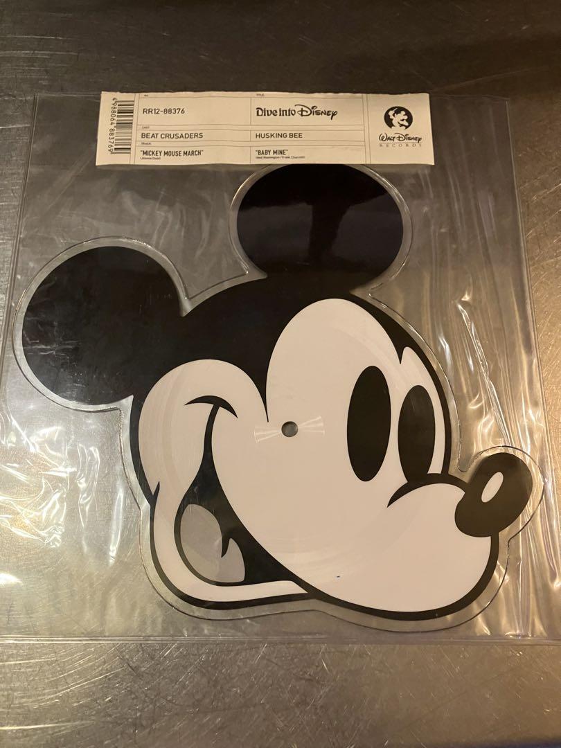 DIVE INTO DISNEY 限定 ミッキーマウス ピクチャー盤レコード