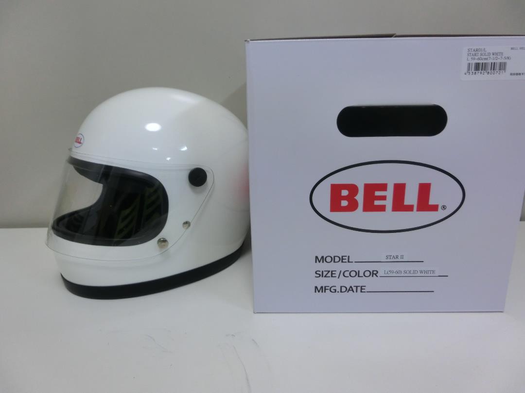 BELL STARⅡ 復刻版 WH Lサイズ スター2 STAR2（BELL STARⅡ復刻