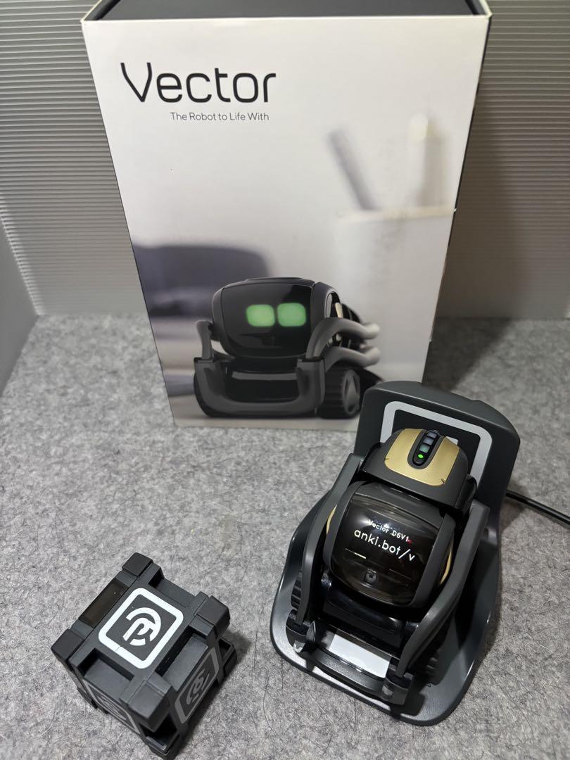 Anki Vector ロボット 充電ドック付き Amazon.com: Vector Robot by Anki, A Home Robot Who Hangs Out