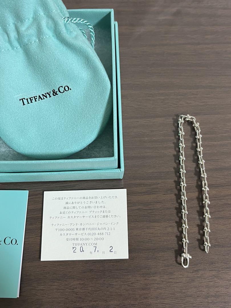 （直営店）ギフトにも♪Tiffany & Coマイクロリンクブレスレット Tiffany & Co ハードウエァ マイクロ リンク ブレスレット
