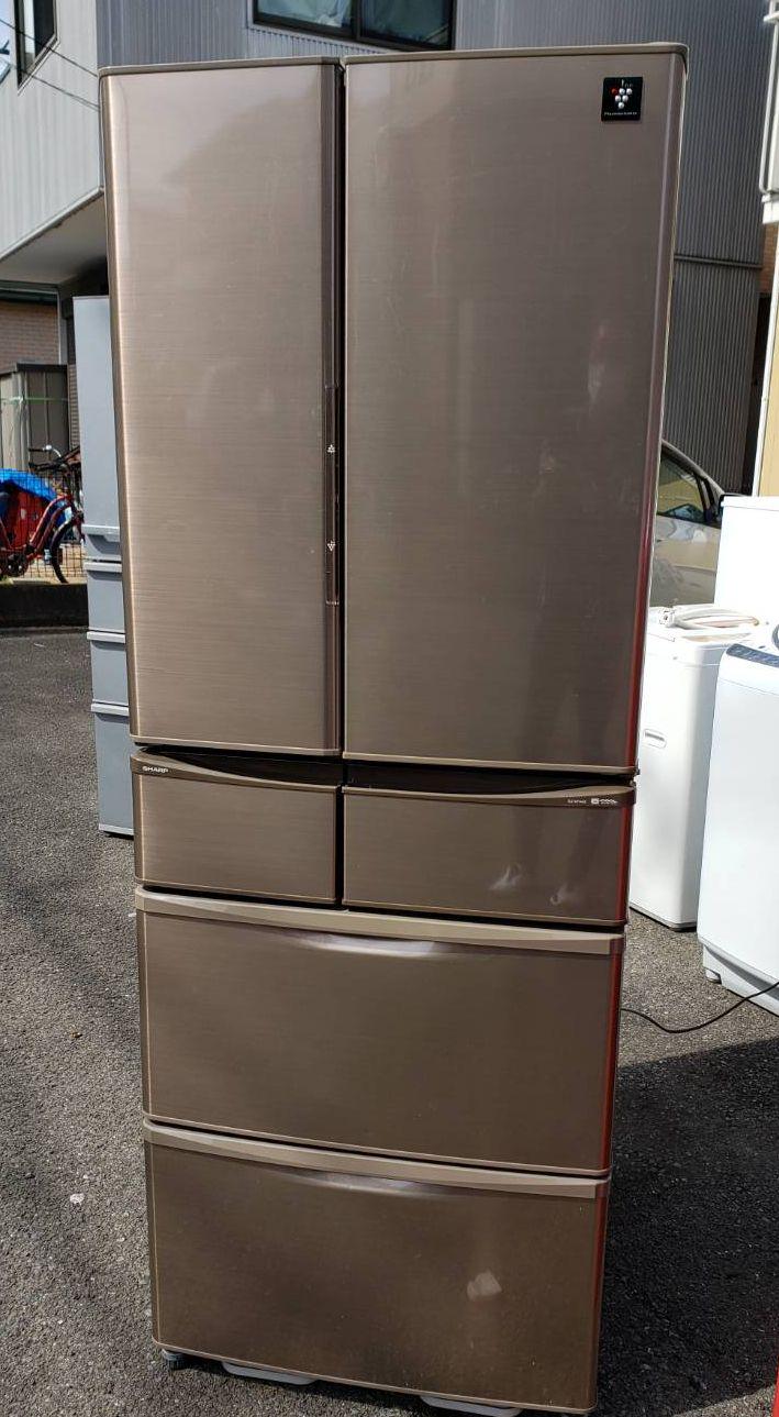 SHARPノンフロン冷凍冷蔵庫　440L 新生活応援！ 440L 6ドア SHARP ノンフロン冷凍冷蔵庫（シャープ