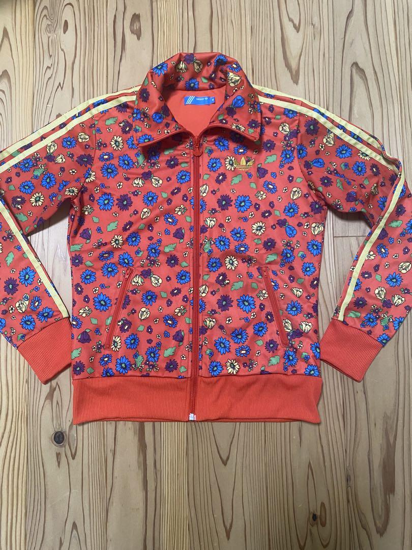 adidas アディダス ロデオクラウンズ かくかくしかじか ジャージ 花柄 M adidas アディダス ロデオクラウンズ かくかくしかじか ジャージ