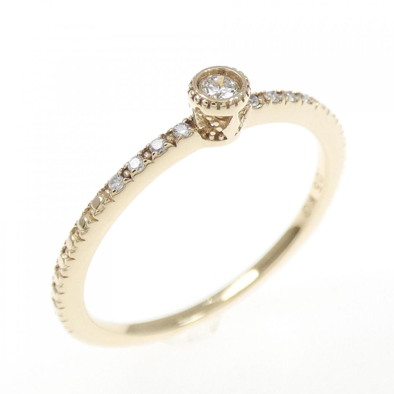 アガット　ダイヤリング　k18 0.05カラット コメ兵｜アガット ダイヤモンド リング 0.05CT｜agete｜ブランド