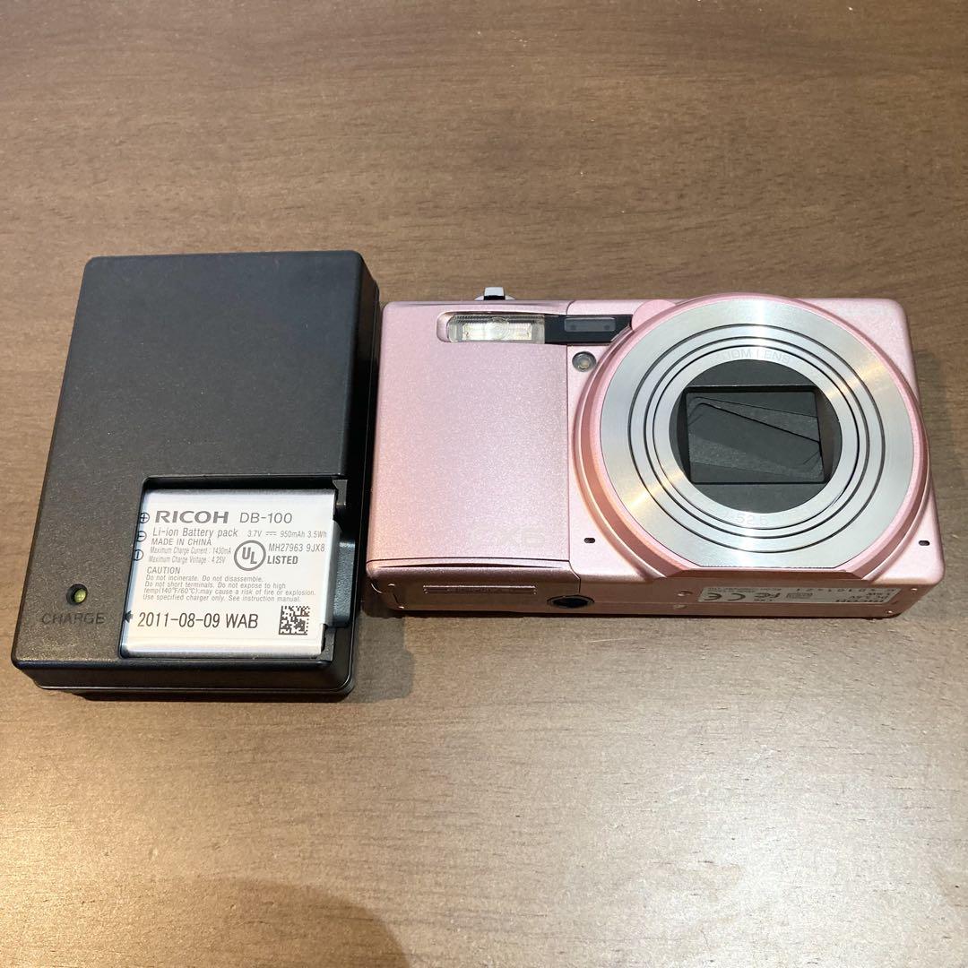 ☆美品☆ RICOH CX6 コンパクトデジタルカメラ ピンク（Amazon