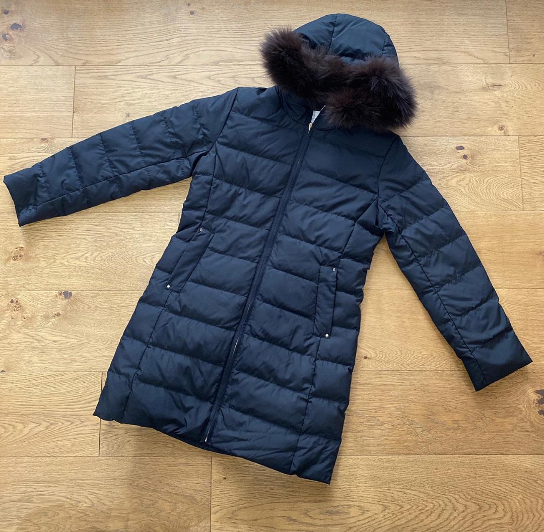 新品 anySIS ダウン ダウンコート タフタロング サイズ2 6127