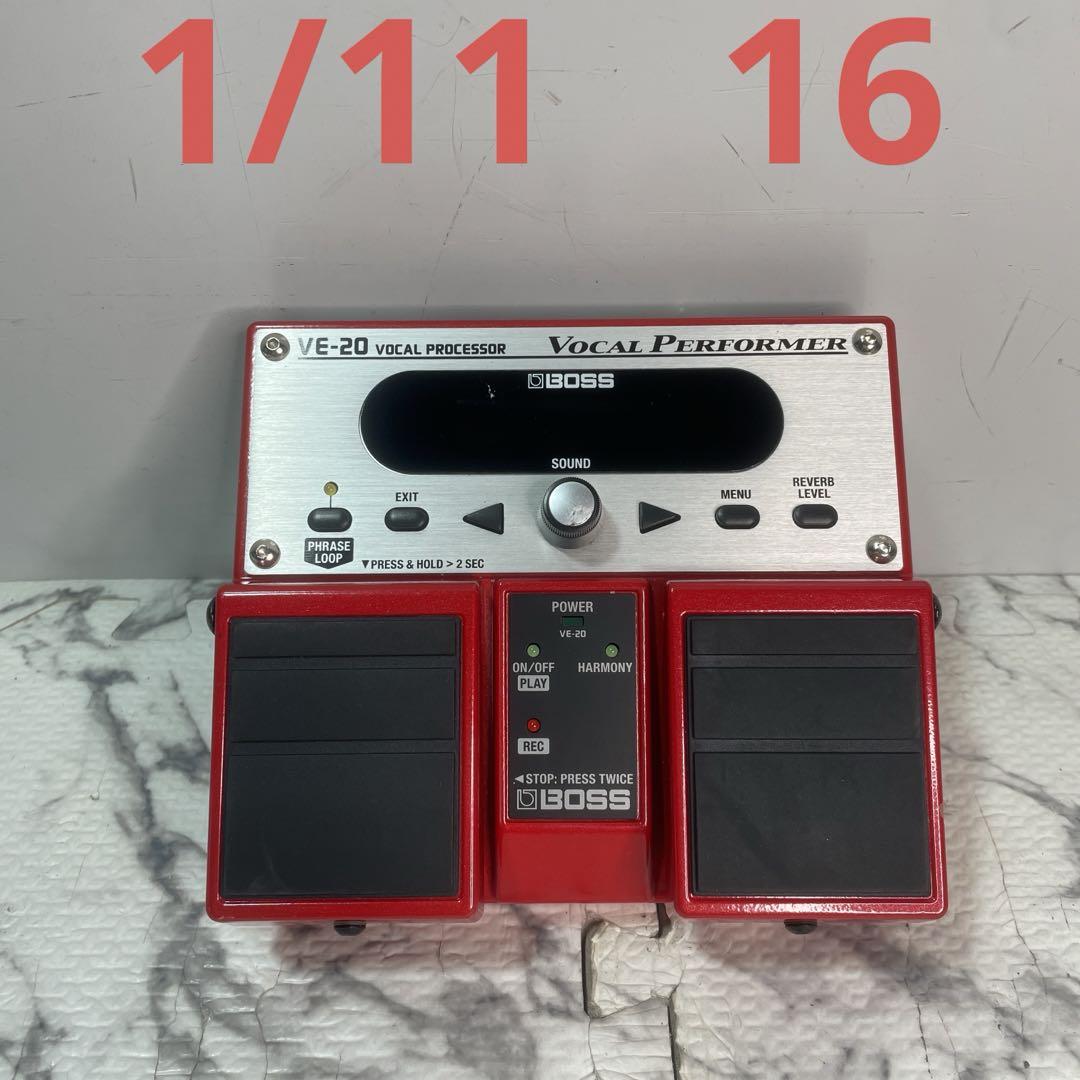 hobo【箱有】BOSS VE-20 vocalprocessor Recommended standard vocal effect processor / 【BOSS / VE-20