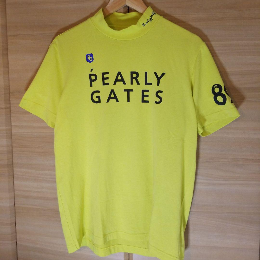 PEARLY GATES パーリーゲイツ 新半袖モックネック ほぼ未使用