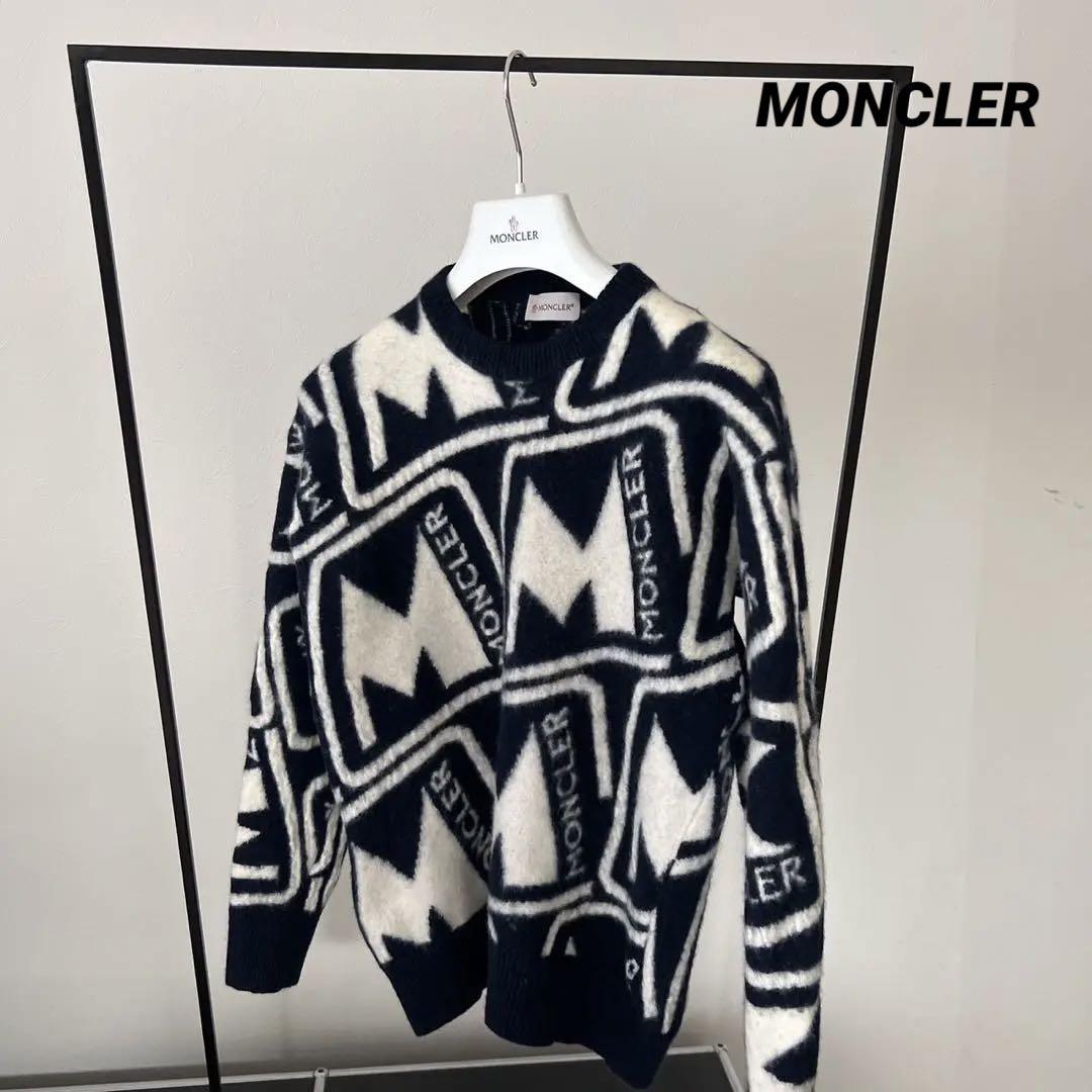 MONCLER アンカー柄ニットセーター M 楽天市場】【MONCLER/モンクレール/星柄ウールニットパーカー