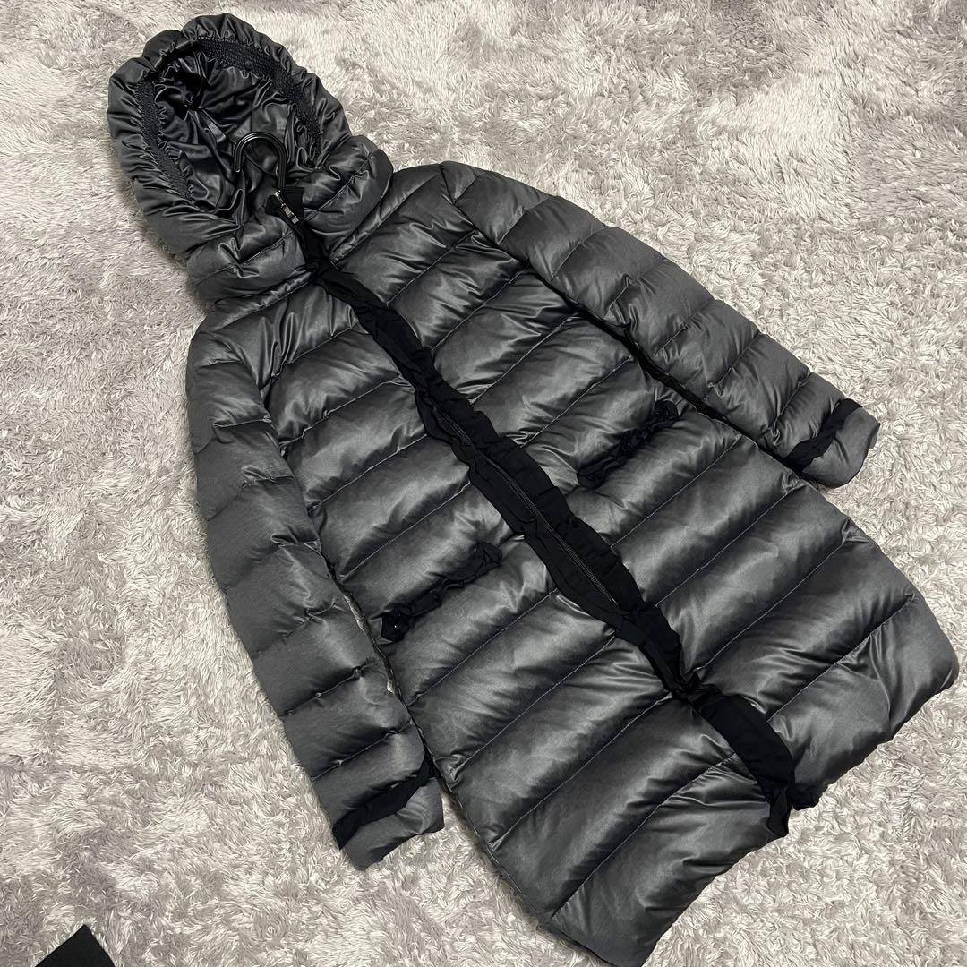 LANVIN　ランバン　ダウンコート 38　ツイード切替 　u6324f LANVIN ランバン ダウンコート 38 ツイード切替 u6324f