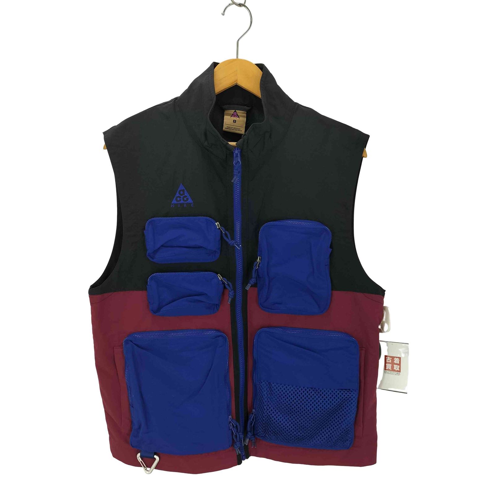 NIKE ACG 中綿ベスト プリマロフトブラック　M ナイキ エーシージー アウトドア ブラック 黒 プリマロフト