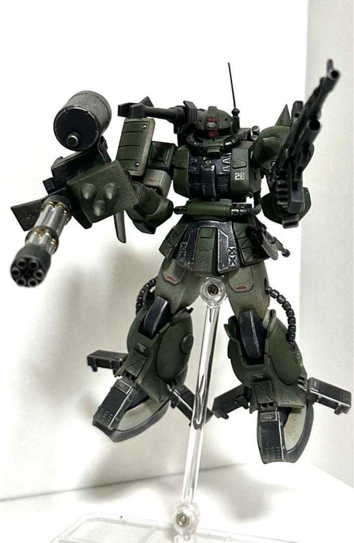 HG ザク ハーフキャノン改修型 塗装済み完成品 （【ガンプラ全