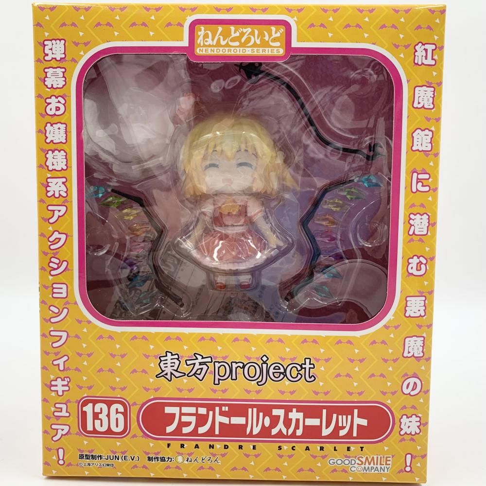 新品未開封　東方project フランドール・スカーレット　ねんどろいど　136 新品未開封】 東方project フランドール・スカーレット