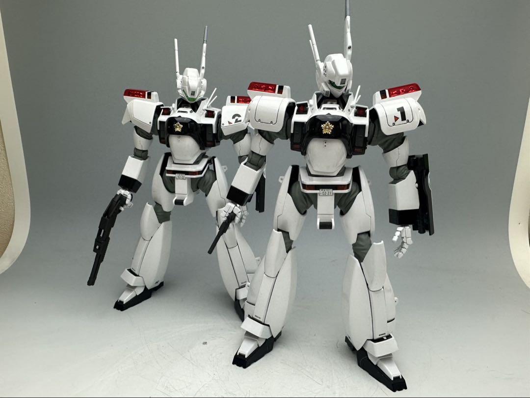 全塗装完成品　アオシマ　1/48 パトレイバー　イングラム1号機2号機セット アオシマ、機動警察パトレイバーのプラモデル「AV-98 イングラム