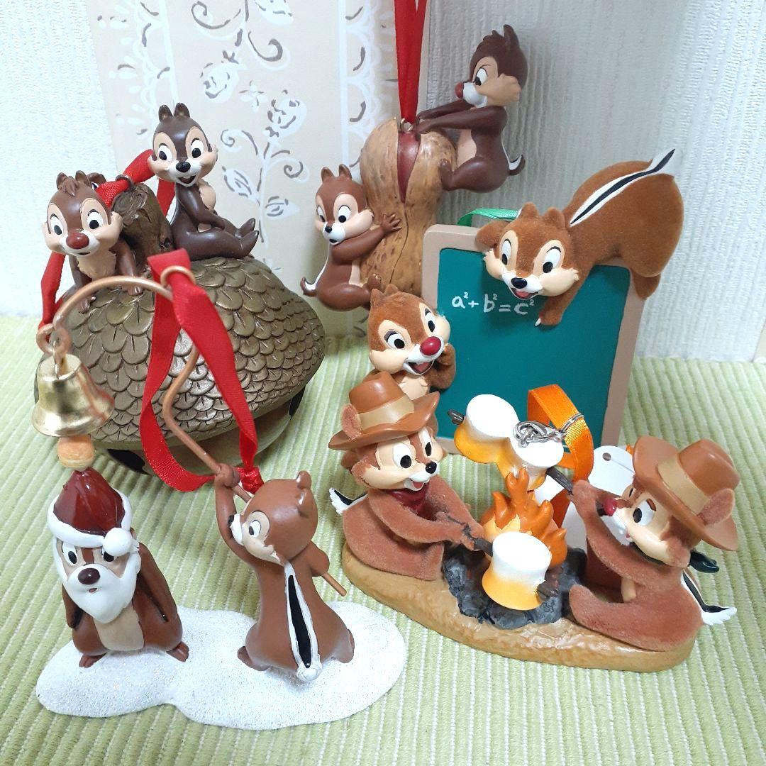 ディズニー　チップ　デール　オーナメント　キャンプ　どんぐり　ピーナッツ　サンタ ディズニー チップ デール オーナメント キャンプ どんぐり