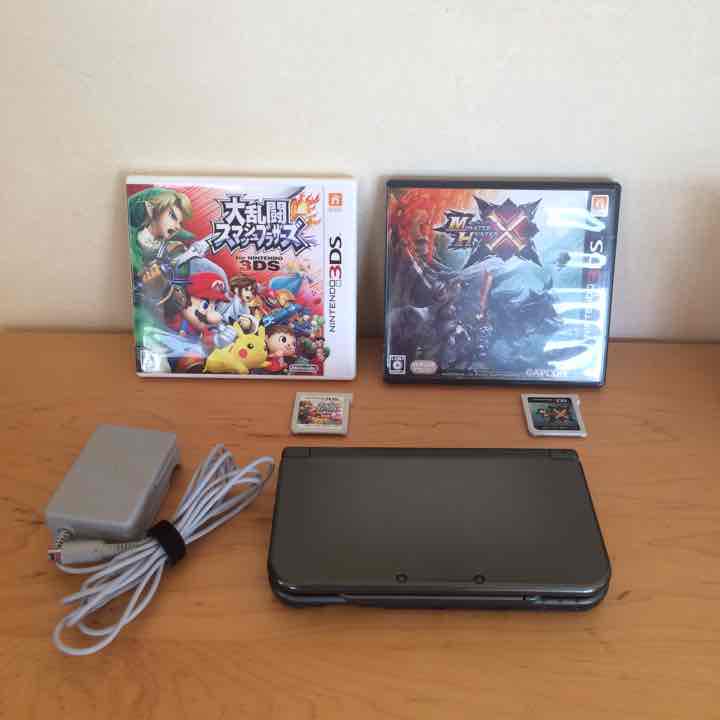 ニンテンドー3DS - new3DSLL本体　スマブラ　モンハンX付き Amazon | モンスターハンタークロス スペシャルパック (【数量