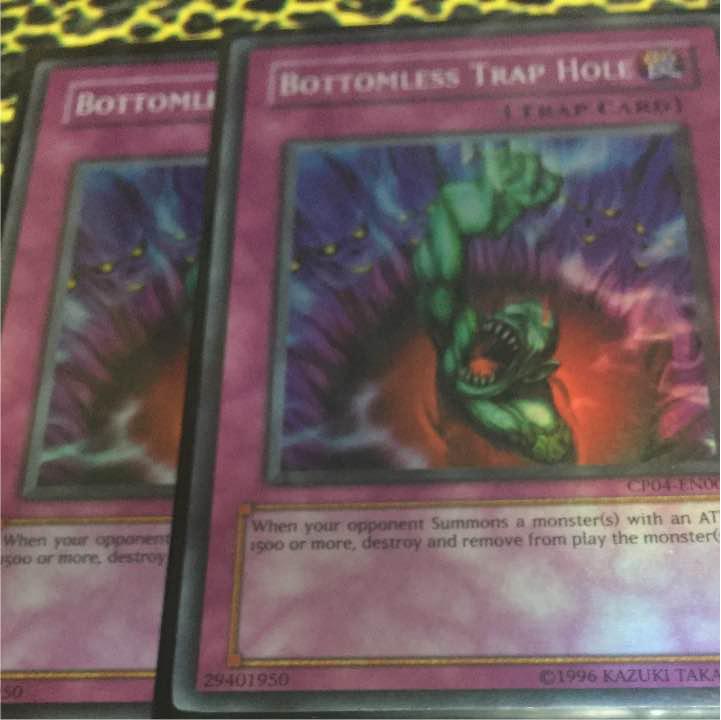 遊戯王 旧アジア 奈落の落とし穴 1st レア 希少 LOD-092 英語