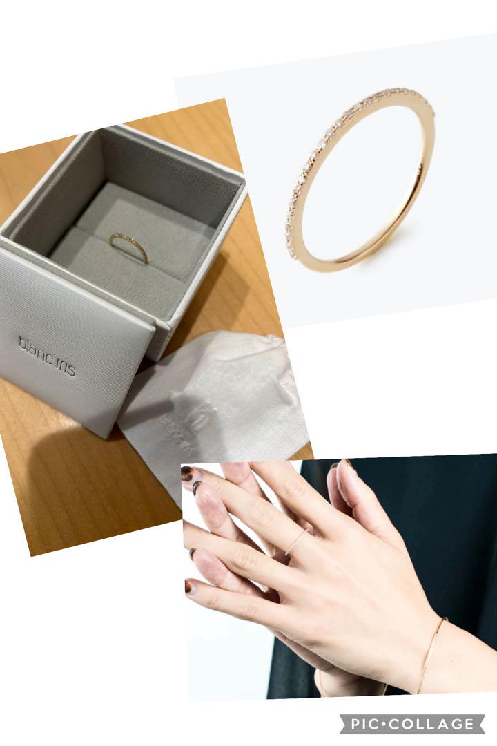 ☆美品☆blanc iris ブランイリス COMET RING ゴールド12号