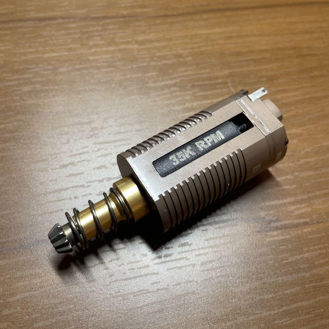 【送料無料】新品 WARHEADブラシレスモーター20K ロング　電動ガン Amazon | WARHEAD INDUSTRIES CNC BLACK ブラシレスモーター