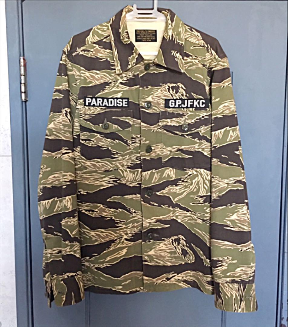 14AW ワコマリア WACKO MARIA タイガーカモ shirts jkt