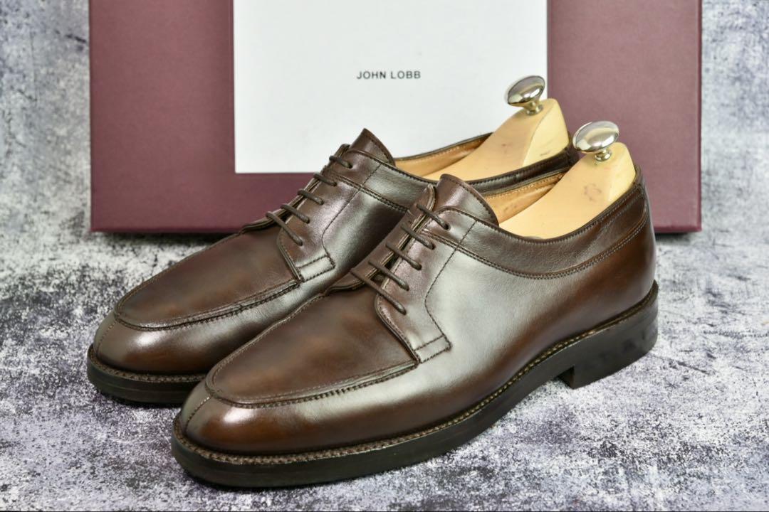 ジョンロブ　バロス　7E (25.5cm程度)　ダークブラウン　JohnLobb ジョンロブ バロス 7E (25.5cm程度) ダークブラウン JohnLobb