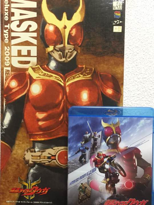 取扱注意】「仮面ライダークウガ」Blu-ray1巻、RAH仮面ライダー