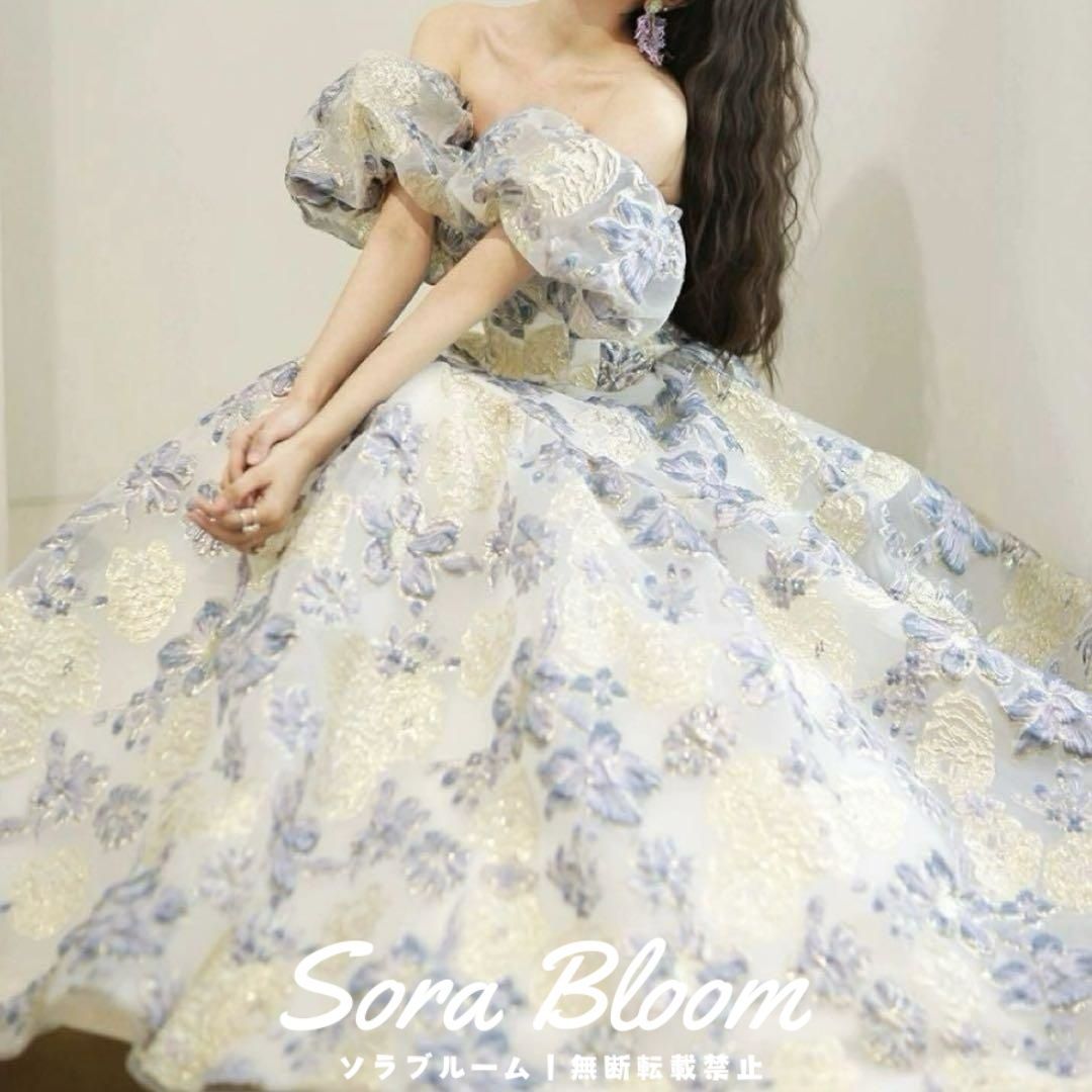 新品・未使用】花柄がオシャレで可愛い 付け袖付き ベア