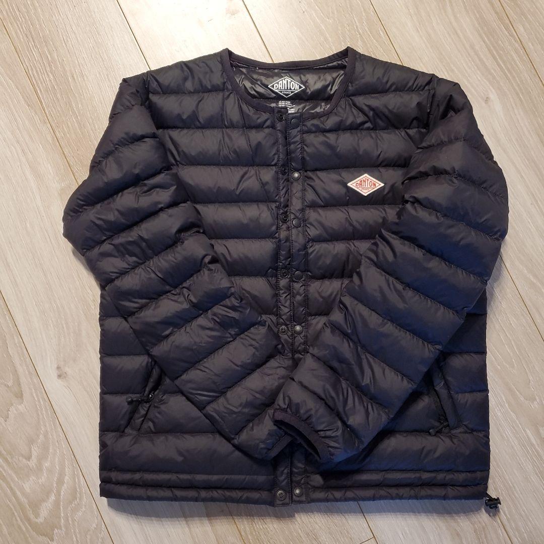 DANTON ☆38サイズ☆ 新品未使用 ダウン DANTON ダウンジャケット サイズ38 黒（中古・古着通販】DANTON