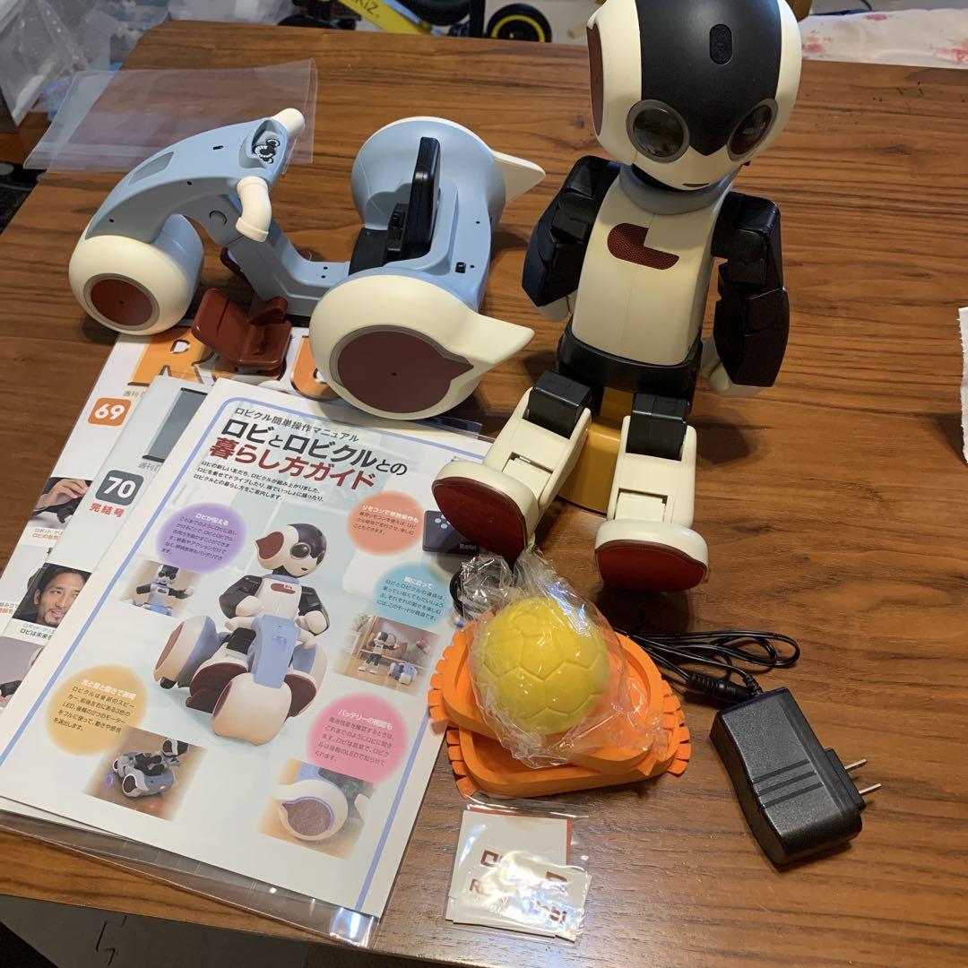 r*u様 初代ロビ＆ロビクル　稼働完成品　付属品セット ロボユニが組み立て済み「初代Robi」のセット商品を発売！専用