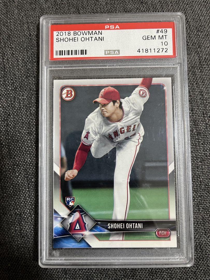 大谷翔平 2018 Bowman's Best 1998 psa10カード 2018 bowman topps 大谷翔平 RC psa10 ルーキー(PSA10】大谷