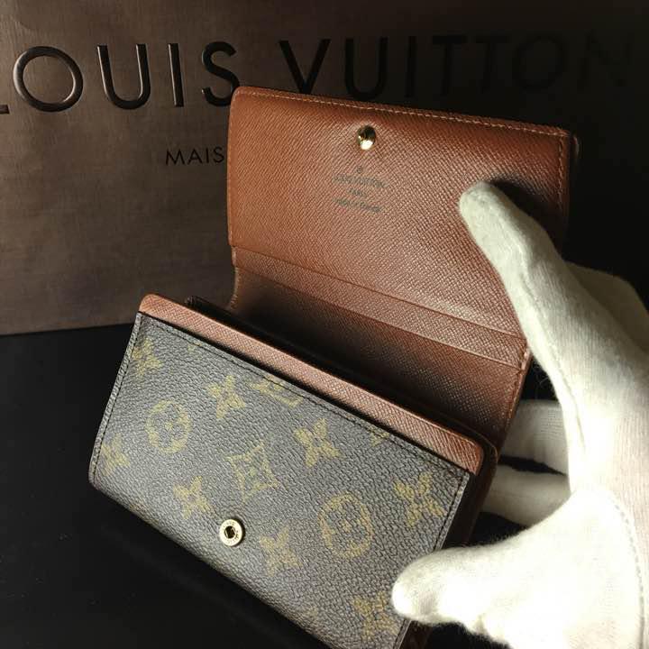 美品 ルイヴィトン エピ ポルトモネ ビエ トレゾール L字ファスナー 黒色 A764【外観極美品】LOUIS VUITTON ルイヴィトン モノグラム