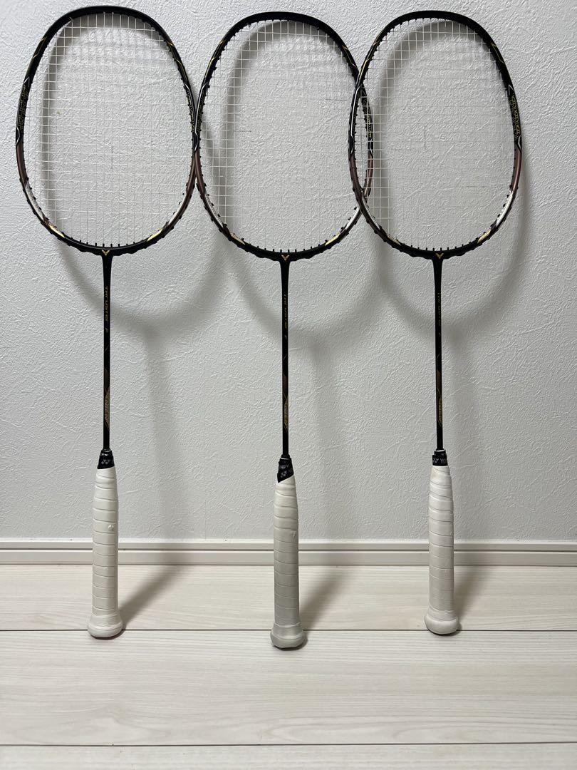 ビクター スラスターF 隼 4UG5 3本セット ビクター スラスターF 隼 4UG5 3本セット（VICTOR(スポーツ