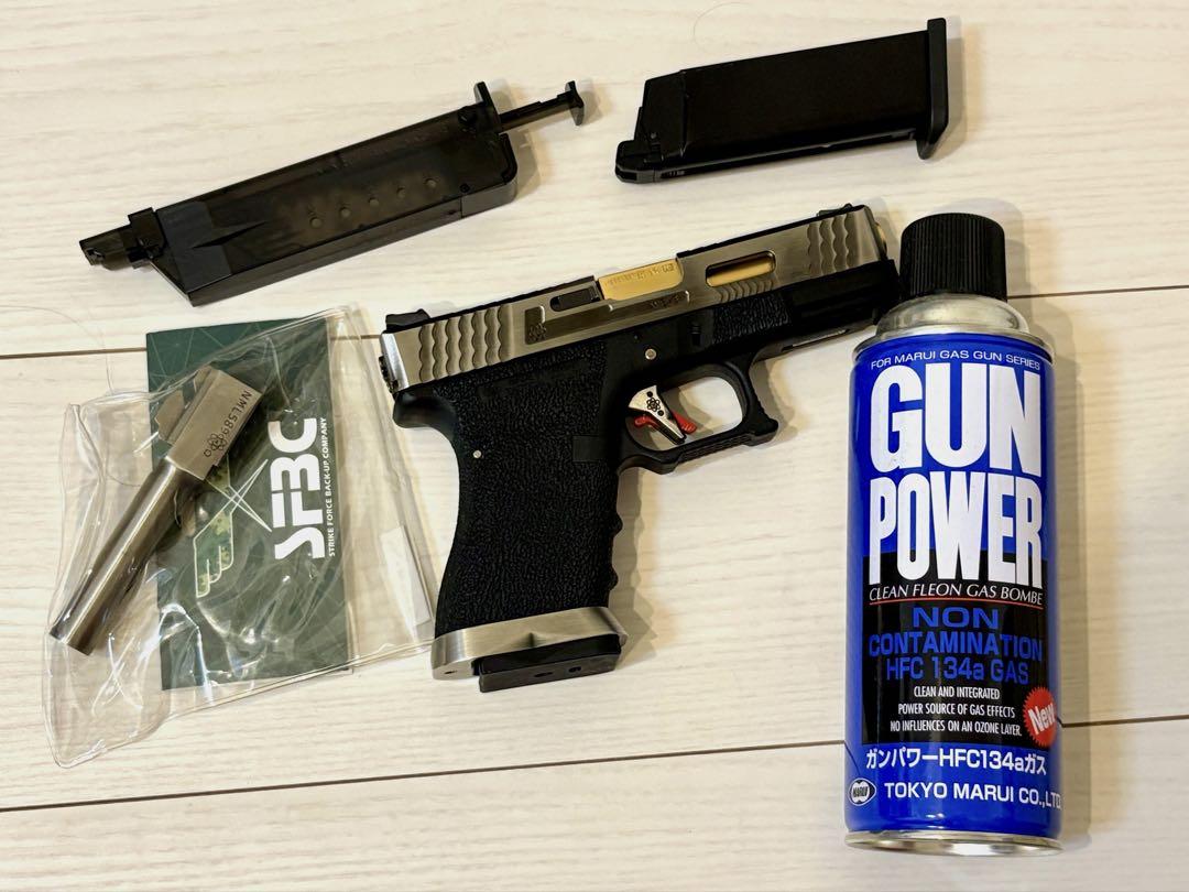 WE G19 カスタム ガスブローバック エアガンSAI風18歳以上対象法令遵守 WE】 G19 Gen4 MOS 