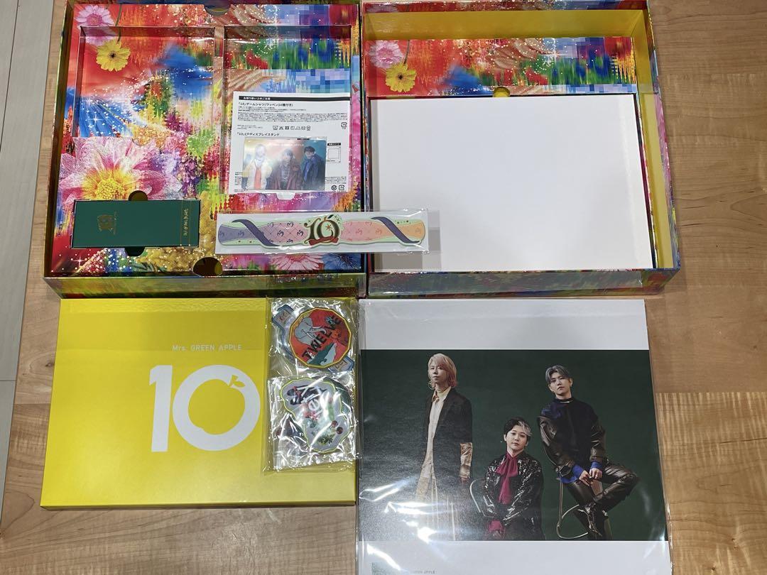 ミセスグリーンアップル 10周年記念BOX コンプリート グッズ