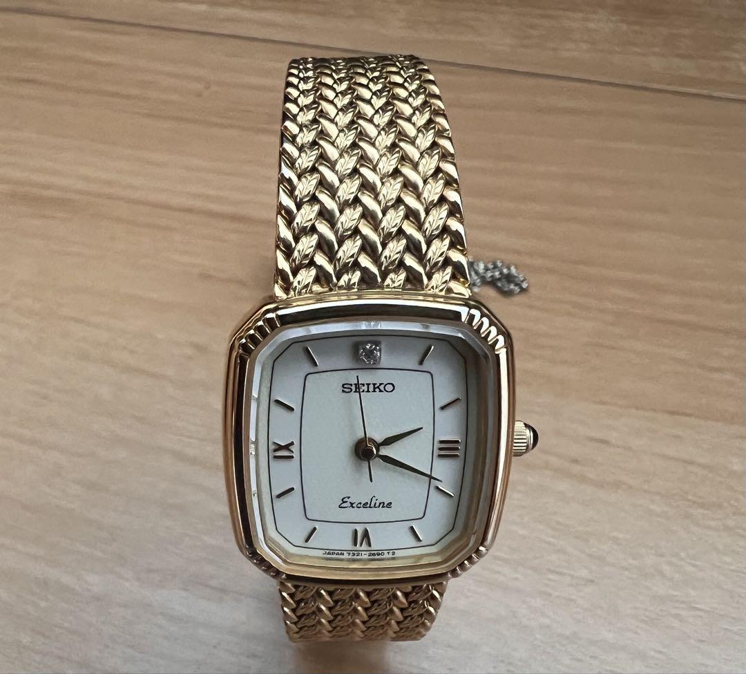 【SEIKO】◎稼働品◎セイコー 7321-6600 エクセリーヌ 腕時計 SEIKO】◎稼働品◎セイコー 7321-6600 エクセリーヌ 腕時計