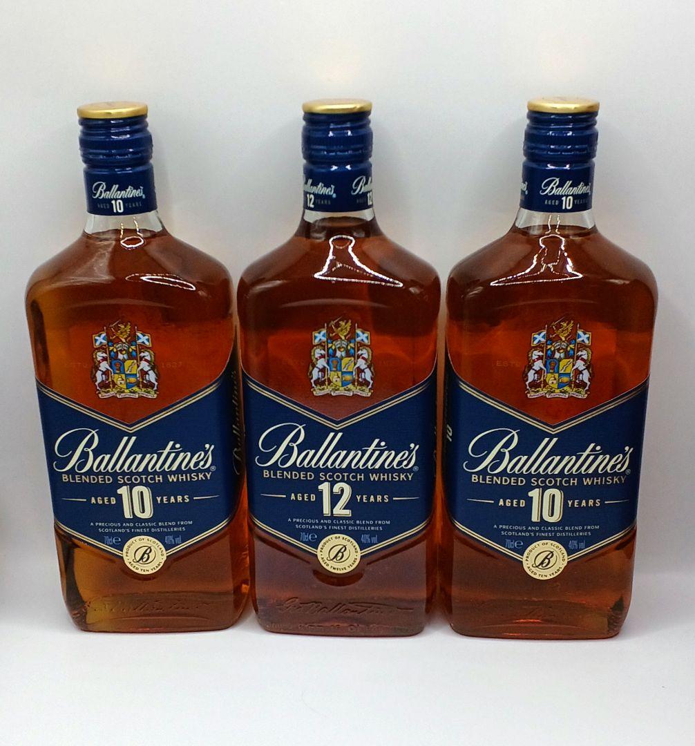 Takesuru & Ballantine's 12年ウイスキーセット Ballantine's ウイスキー セット 10年2本 12年（終売ウイスキー