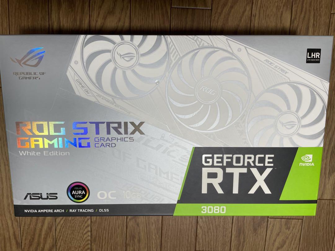 ASUS ROG STRIX GeForce RTX 3080 OC ホワイト（ASUS エイスース