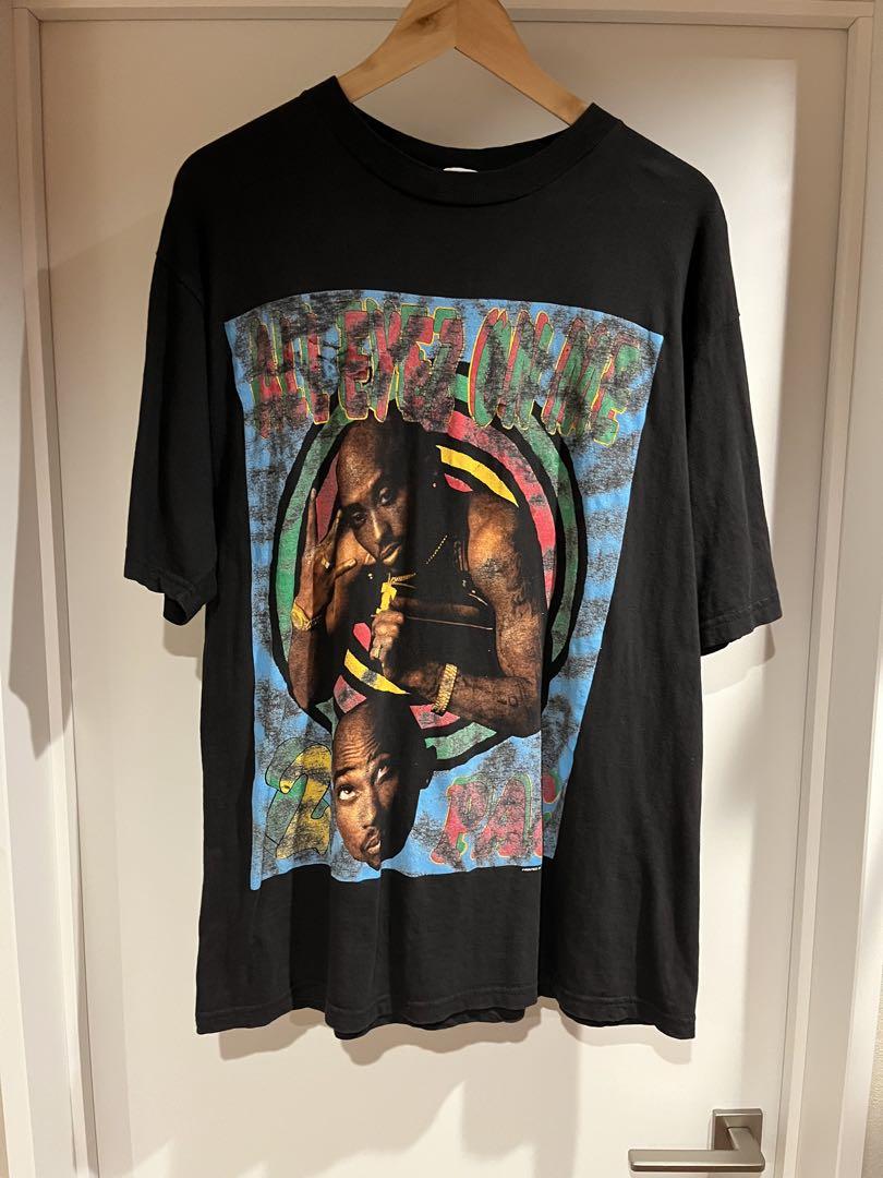 90s 2PAC DR.DRE ヴィンテージ　Ｔシャツ　黒　XL 90s 2PAC DR.DRE ヴィンテージ Tシャツ 黒 XL（90'S 2PAC T