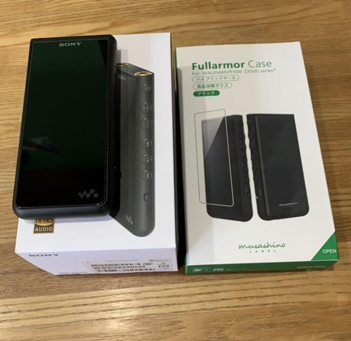 SONY WALKMAN NW-ZX507 武蔵野レーベル ケース付 SONY ソニー NW-ZX507 ウォークマン 武蔵野レーベルケース付き