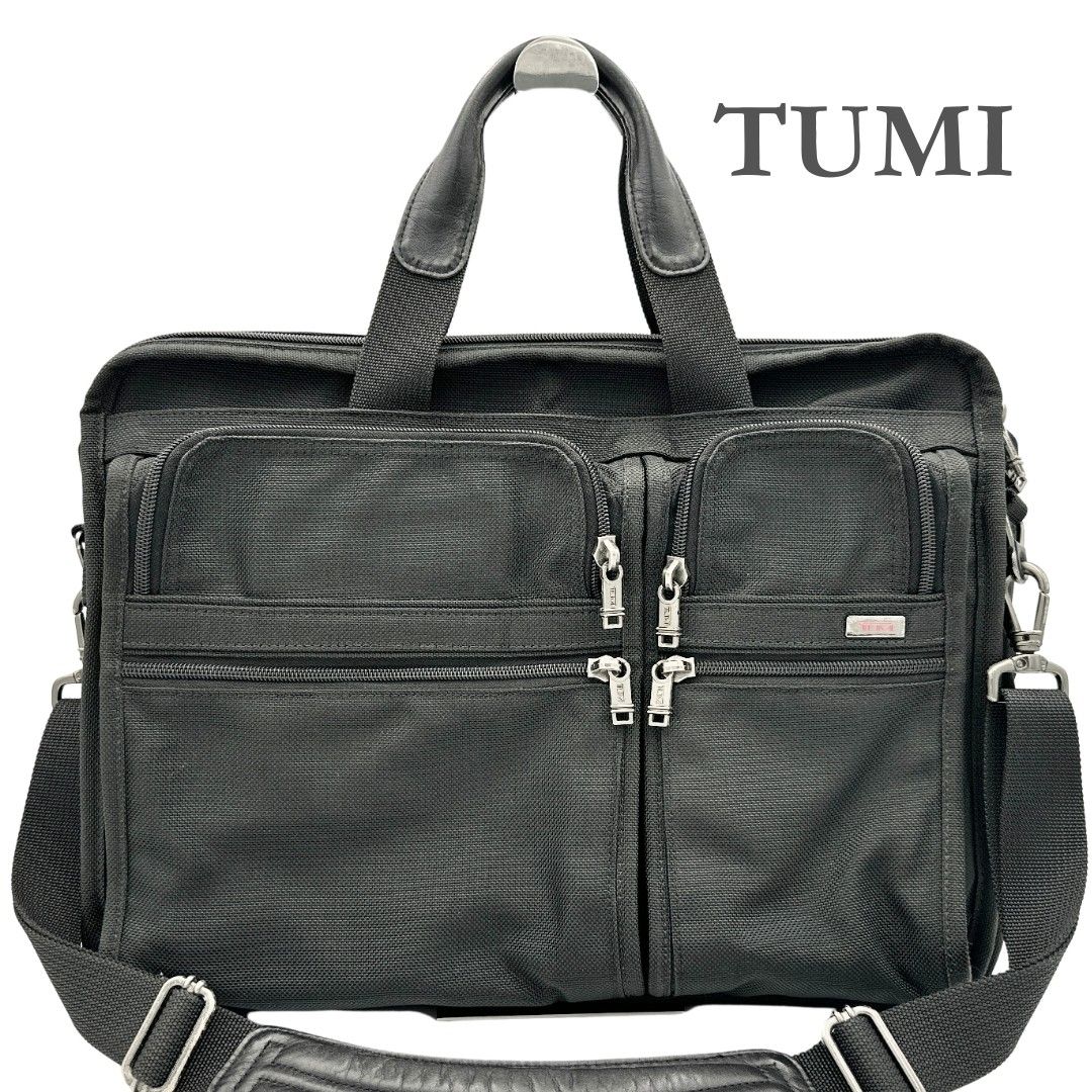 TUMI ビジネスバッグ 2way ナイロン ブラック 713T（TUMI - TUMI