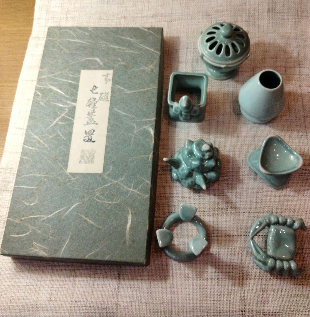 美品　裏千家の茶器 裏千家の茶器 花柄
