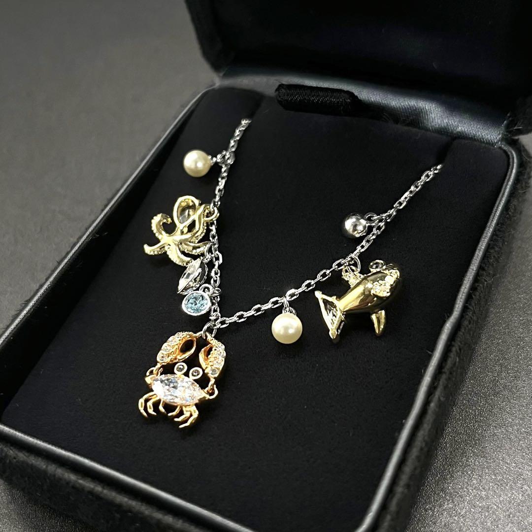 【SWAROVSKI】ケース付き　スワロフスキー フグ ハリセンボン 金魚 SWAROVSKI】ケース付き スワロフスキー フグ ハリセンボン 金魚