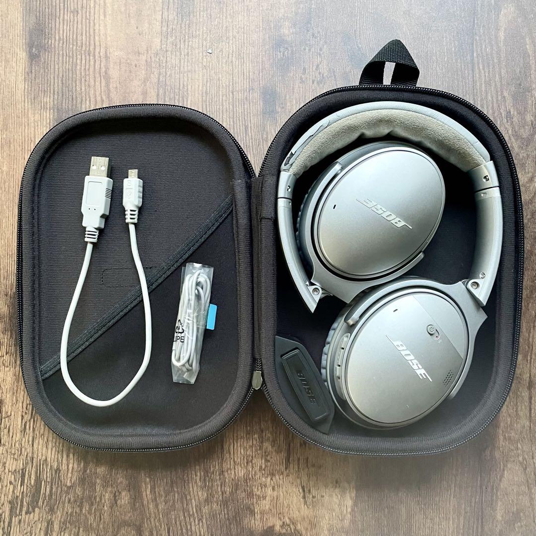 BOSE QUIETCOMFORT35 シルバー ボーズ ヘッドホン（ボーズ「QC35