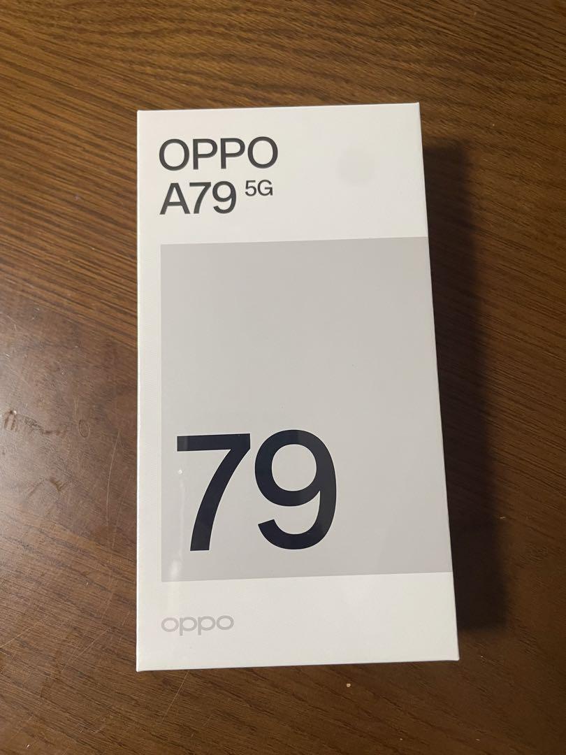 緊急値下げ、早いもの勝ち、新品未使用品　Oppo A79 5G ミントグリーン 新品未使用 OPPO A79 5G SIMフリー（5G対応の6.7インチスマホ