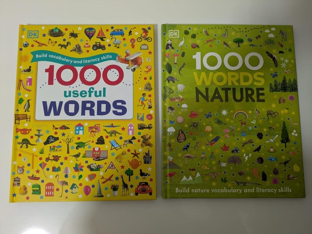 DK 1000 Words Nature & 1000 Useful Words（Castles and