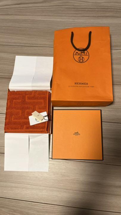 HERMES エルメス 新品タオル（フェイスタオル 《アヴァロン