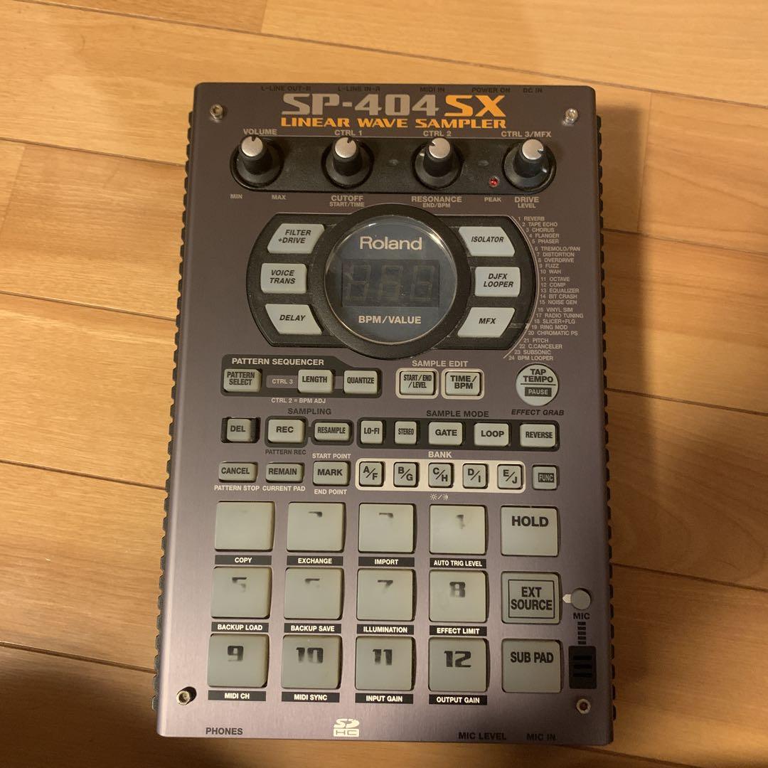 Roland SP-404 サンプラー ACアダプター付き 512MB Roland 【中古】 サンプラー Roland SP-404 ローランド（中古